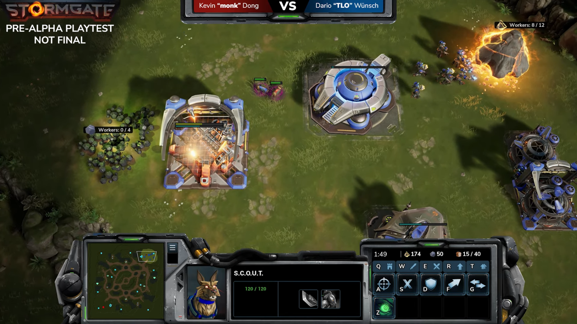 Stormgate resources in main base